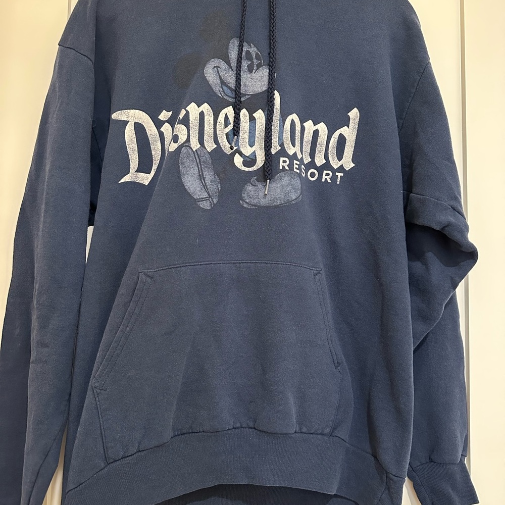 Navy Blue Hoodie From Disneyland